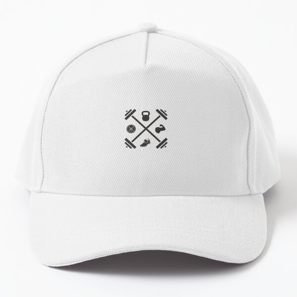  Baseball Hat/Flex-Fit (White/White) : Handmade Products