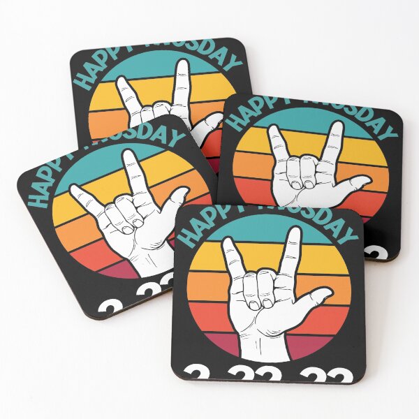Item preview, Diseño divertido Happy Twosday 2-22-22 designed and sold by goodimagedesign.