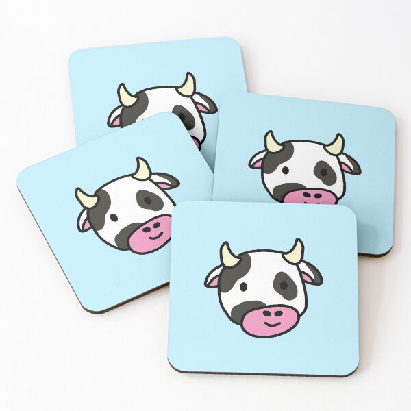 Item preview, Cute cartoon dairy cow doodle designed and sold by Captain-Jackson.
