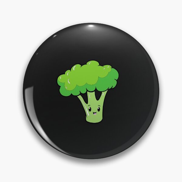 Item preview, Happy Kawaii Broccoli designed and sold by ProtonProject.
