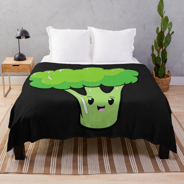 Item preview, Happy Kawaii Broccoli designed and sold by ProtonProject.