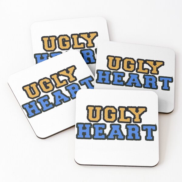 Item preview, Ugly Heart Blue Yellow designed and sold by GeKrayr.