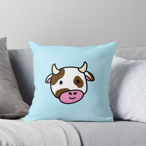 Item preview, Cute cartoon dairy cow doodle brown spots designed and sold by Captain-Jackson.