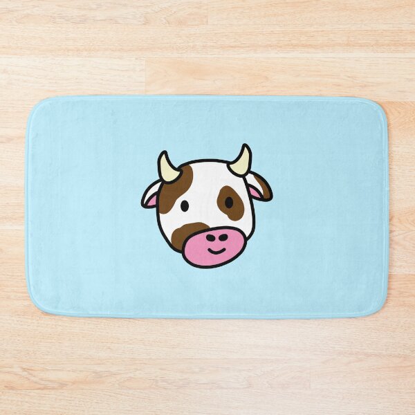 Item preview, Cute cartoon dairy cow doodle brown spots designed and sold by Captain-Jackson.