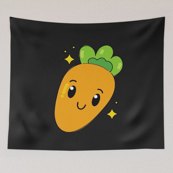 Item preview, Happy Kawaii Carrot designed and sold by ProtonProject.