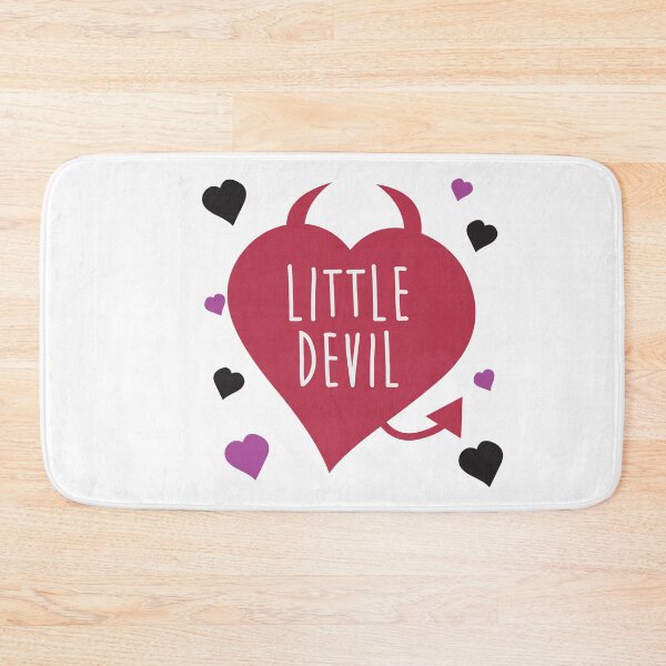 Item preview, Little Devil - Red Devil with Surrounding Hearts Valentine's Day Design designed and sold by infinitygrafix.
