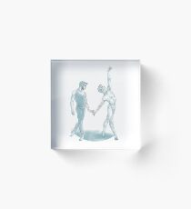 Sterek Ballet Print Acrylic Block