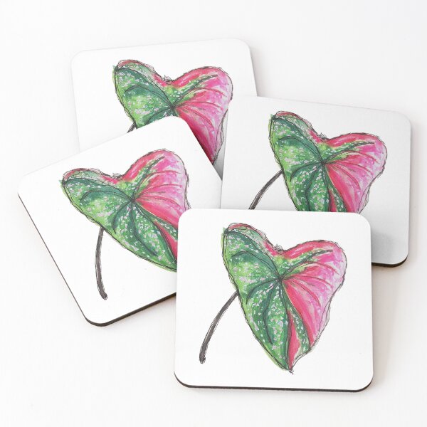 Item preview, Red Taro Leaf designed and sold by aeniSafila.