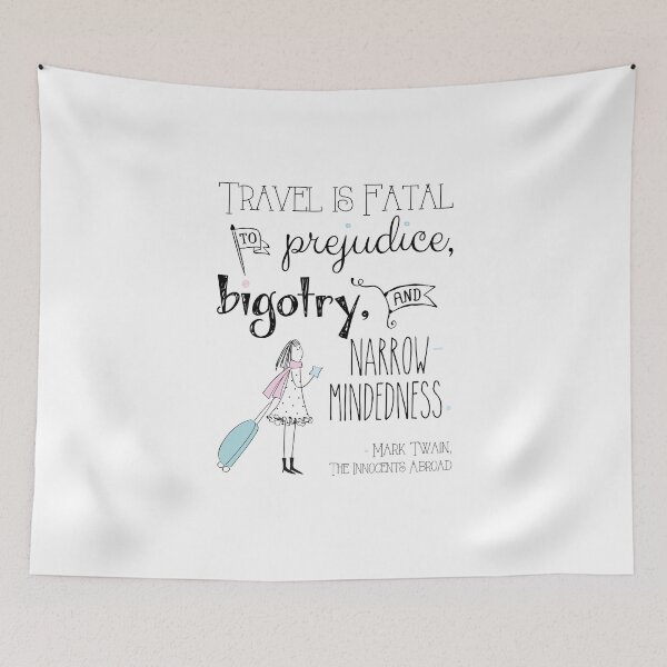 Item preview, Travel is fatal designed and sold by PeppermintCreek.