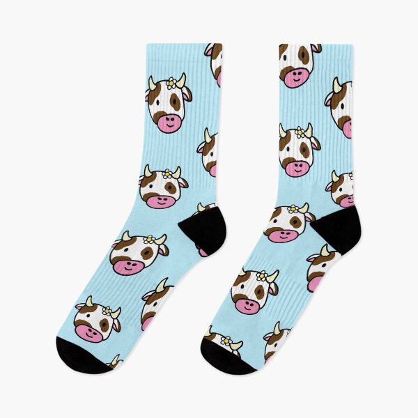 Item preview,  Cute cartoon dairy cow with daisy brown spots designed and sold by Captain-Jackson.