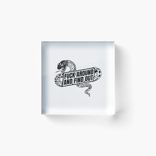 Item preview, FAFO Fuck Around and find out snake designed and sold by Z0nked.