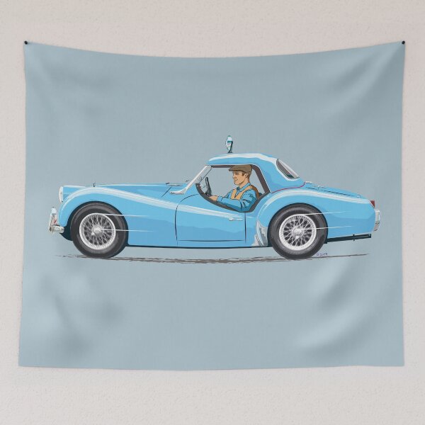 Item preview, Blue TR3a – all prepared for the Monte Carlo Rally  designed and sold by Bigs66.