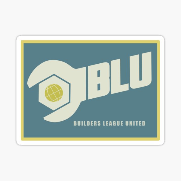 Tf2 Team Blu Logo Sticker For Sale By Loadout Redbubble 0355