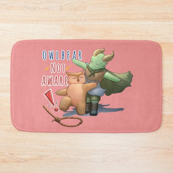 Item preview, Owlbear not Aware designed and sold by ManiacsInn.