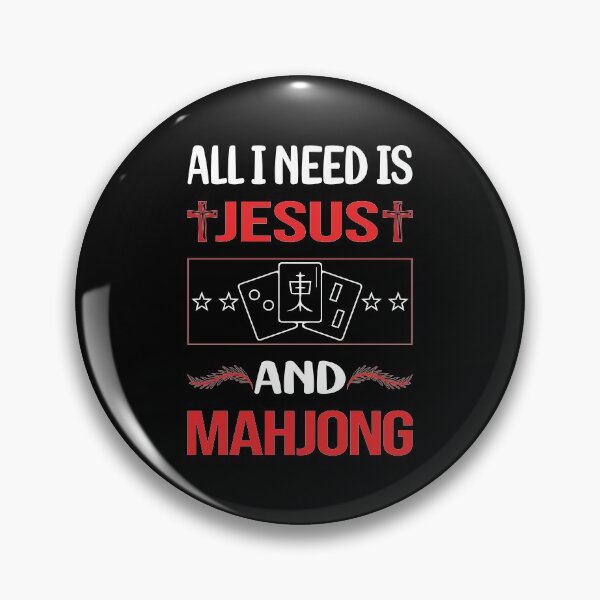 Item preview, Funny Jesus Mahjong Majong Mah Jong Mah Jongg designed and sold by SunnyShop123.
