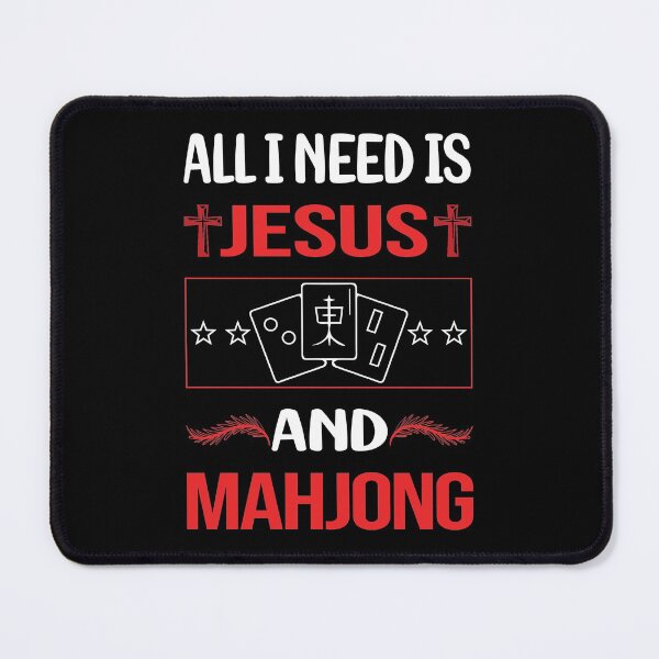 Item preview, Funny Jesus Mahjong Majong Mah Jong Mah Jongg designed and sold by SunnyShop123.