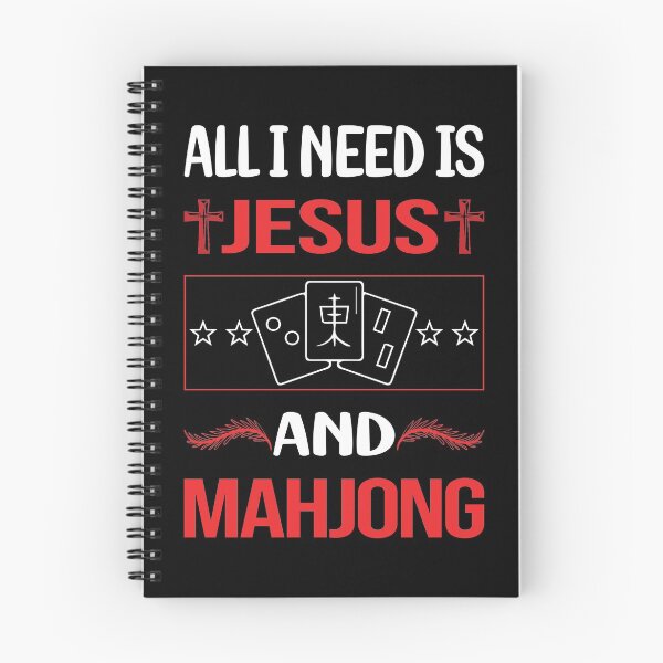 Artikelvorschau, Lustiger Jesus Mahjong Majong Mah Jong Mah Jongg entworfen und verkauft von SunnyShop123.