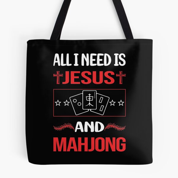 Item preview, Funny Jesus Mahjong Majong Mah Jong Mah Jongg designed and sold by SunnyShop123.