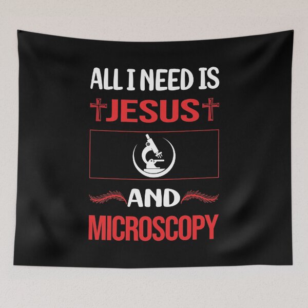 Item preview, Funny Jesus Microscopy Microscope Microbiology Microscopic designed and sold by SunnyShop123.