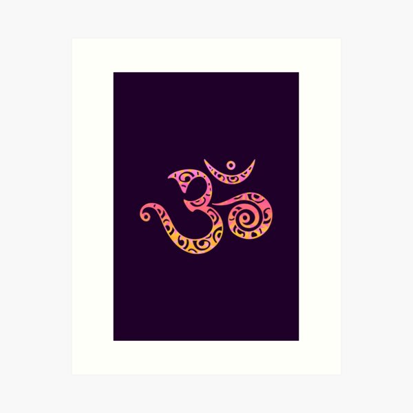 OM - Mantra - Buddhism - Yoga, Symbol, Sound of the Universe Art