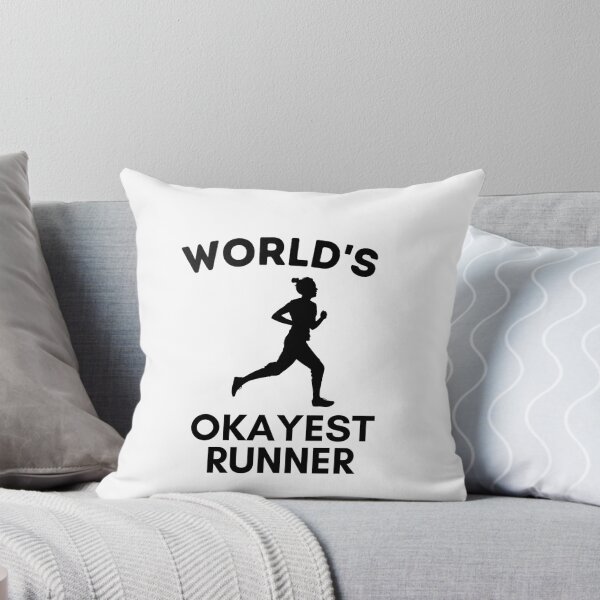 Item preview, World's Okayest Runner designed and sold by Redblack123.