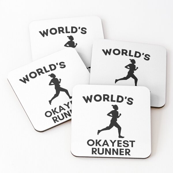 Item preview, World's Okayest Runner designed and sold by Redblack123.