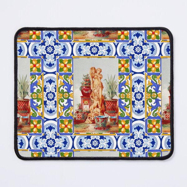 Item preview, Italian,Sicilian art,majolica,tiles,baroque art designed and sold by MariaMarinova.