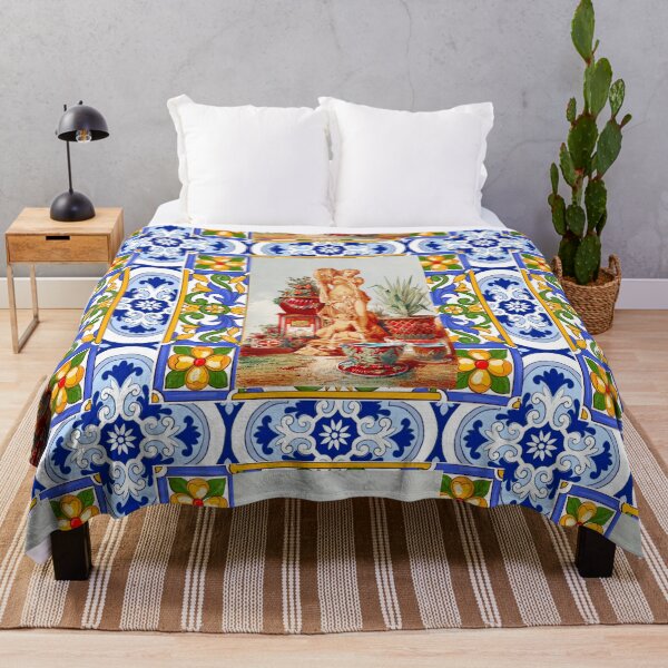 Item preview, Italian,Sicilian art,majolica,tiles,baroque art designed and sold by MariaMarinova.
