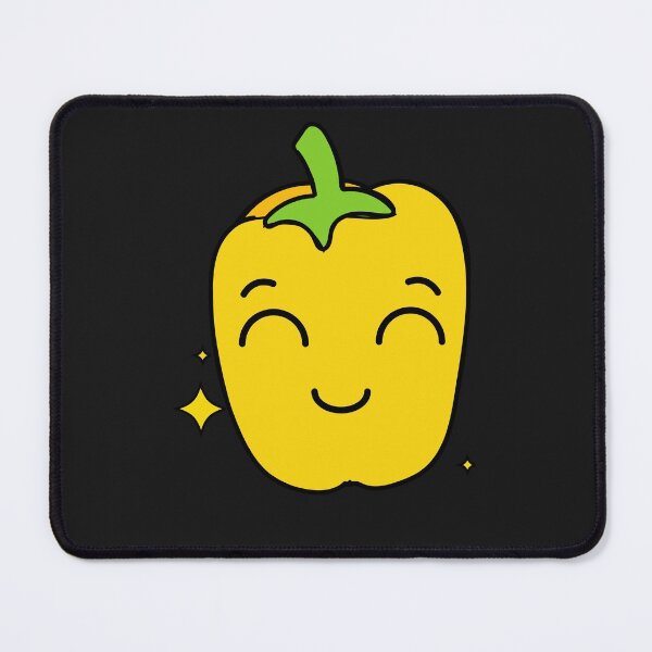 Item preview, Happy Kawaii Yellow Pepper designed and sold by ProtonProject.