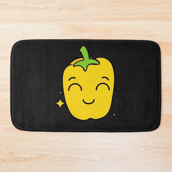 Item preview, Happy Kawaii Yellow Pepper designed and sold by ProtonProject.