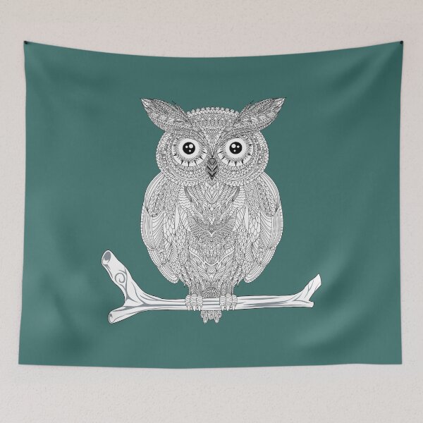 Item preview, Owl mandala designed and sold by MKBL.