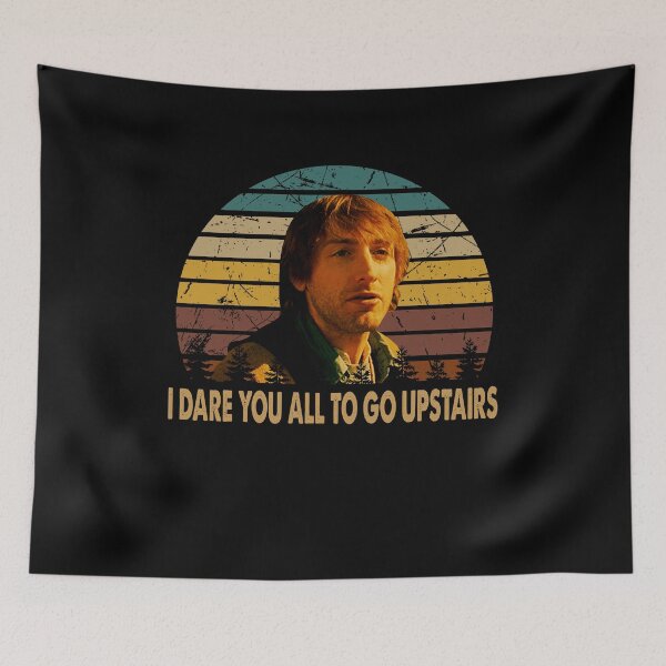 Item preview, I dare you all to go upstairs Marty Mikalski man art designed and sold by Rodrigues4000.