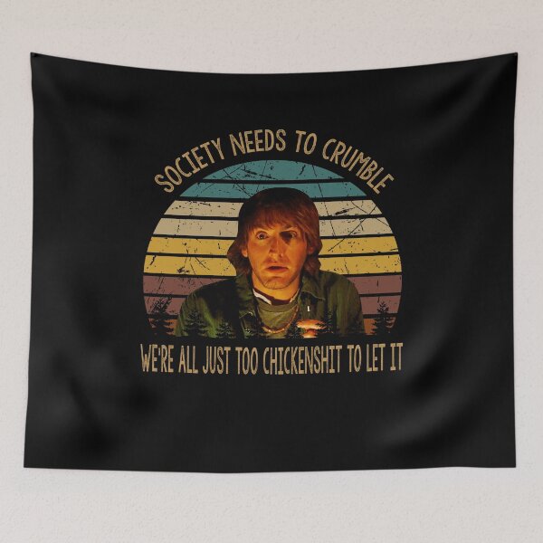 Item preview, Society needs to crumble Marty Mikalski man graphic designed and sold by Rodrigues4000.