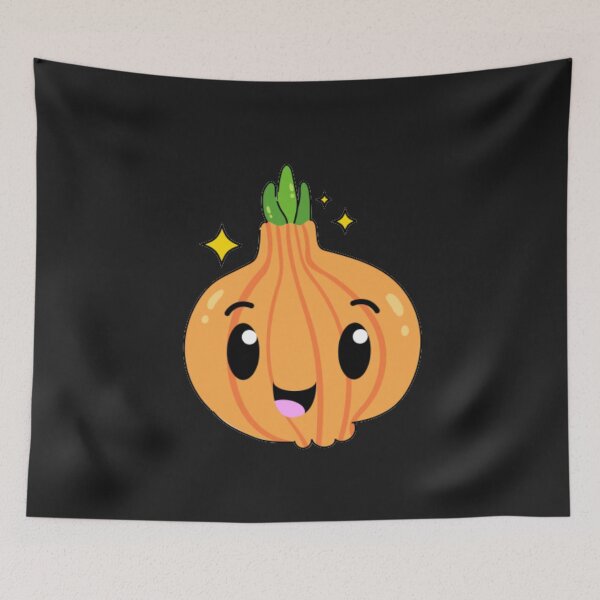 Item preview, Happy Kawaii Onion designed and sold by ProtonProject.