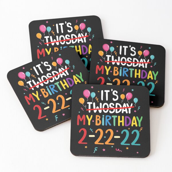 Item preview, It’s My Birthday Twosday 2-22-22 Funny Family Matching Apparel designed and sold by fahad4195.