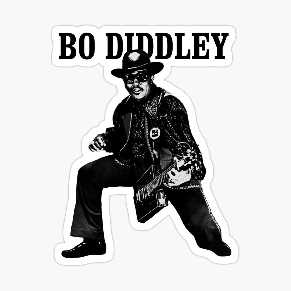 BO DIDDLEY ROCK'N'ROLL SUPER COOL T-SHIRT Art Print for Sale by westox