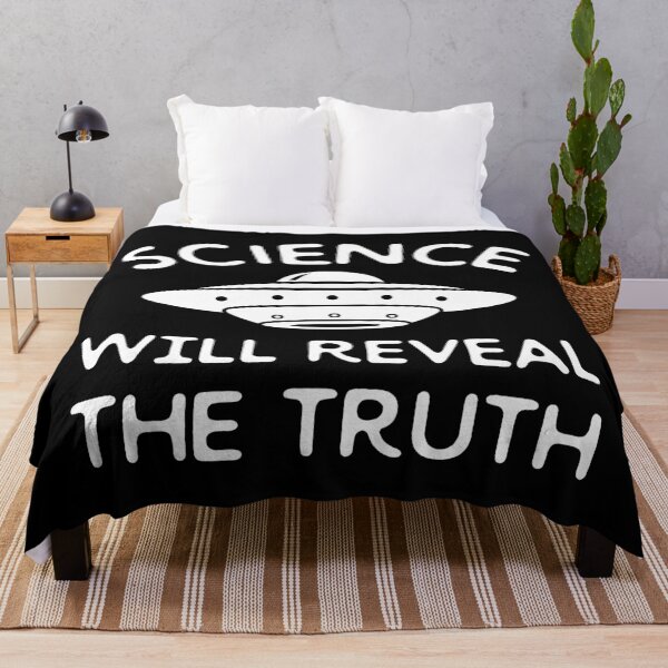 Item preview, Science Will Reveal The Truth - Alien Extraterrestrial Spaceship UFO designed and sold by SocialAtrophy.
