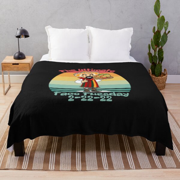Item preview, Vintage Sunset Funny Taco Martes - Ultimate Taco Twosday 2-22-22 designed and sold by laiwole.
