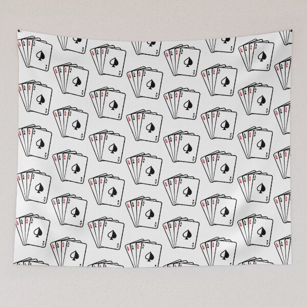 Item preview, Four Aces Cards Poker Hand designed and sold by TotalityDesigns.