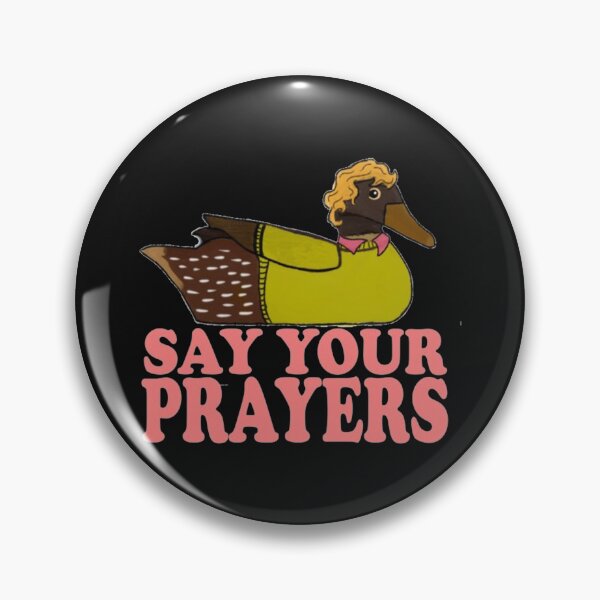 Item preview, Say Your Prayers James Acaster Duck   designed and sold by marely-Mckenzie.