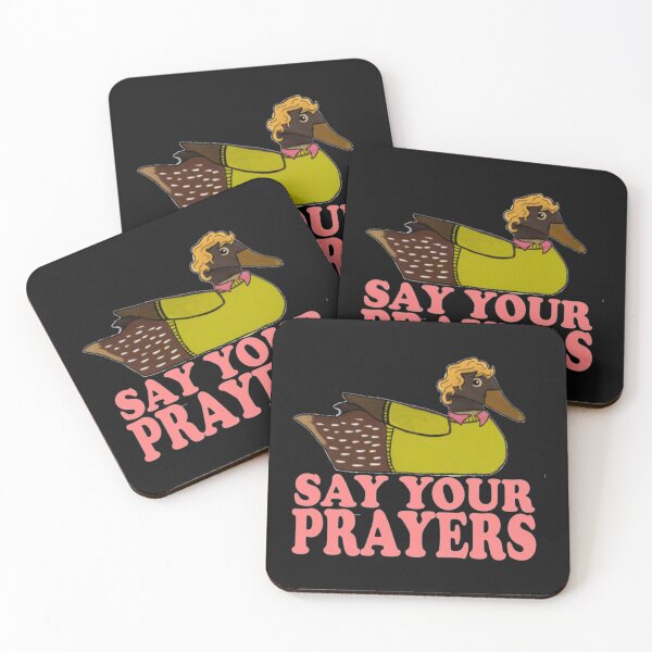 Item preview, Say Your Prayers James Acaster Duck   designed and sold by marely-Mckenzie.