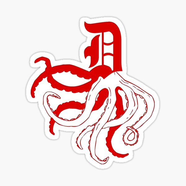 Al the Octopus - Detroit Red Wings  Detroit red wings, Red wings, Red wing  logo