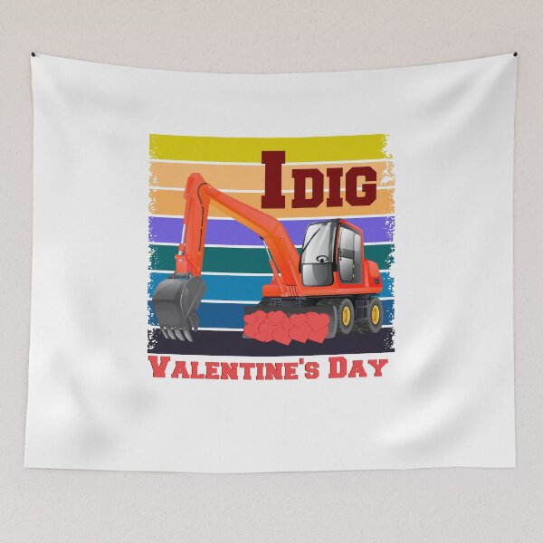 Item preview, I Dig Valentine's Day - Hearts Valentine's Day  designed and sold by Aimyashoppy.