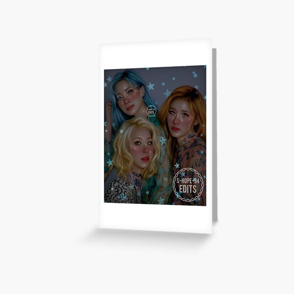 Dahyun, Chaeyoung, mina and momo bratz aesthetic Greeting Card