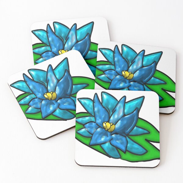 Item preview, Blue Water Lilly S designed and sold by CharlottePe21.