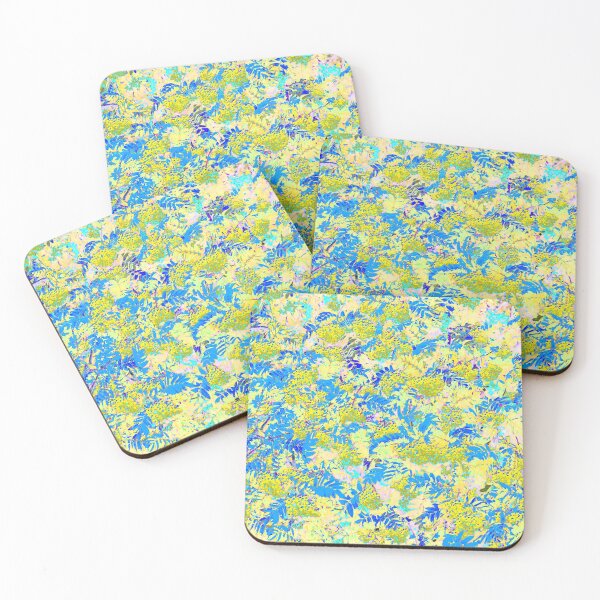 Item preview, Floral Motives with Multicolored Rowan Berries and Leaves designed and sold by IraNiva.