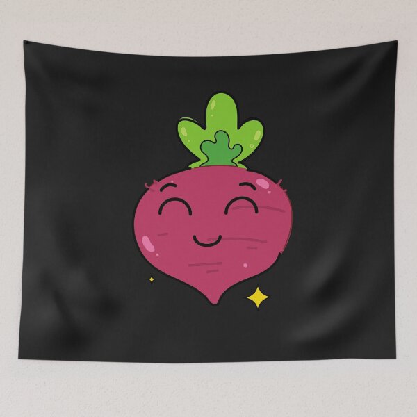 Item preview, Happy Kawaii Radish designed and sold by ProtonProject.