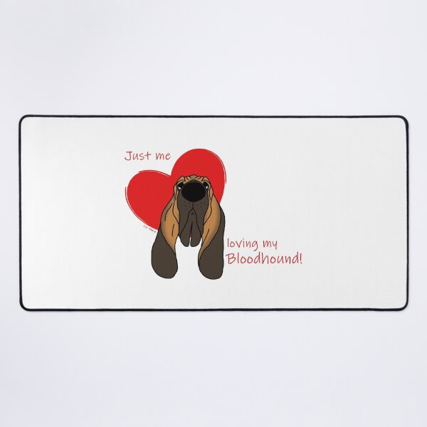 Item preview, Just me loving my bloodhound designed and sold by LivHana.