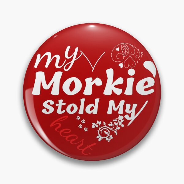 Item preview, My Morkie Stold My Heart - Morkie Dog Lover Fun Graphic - Fun Morkie Gifts Classic T-Shirt designed and sold by PDesigns69.