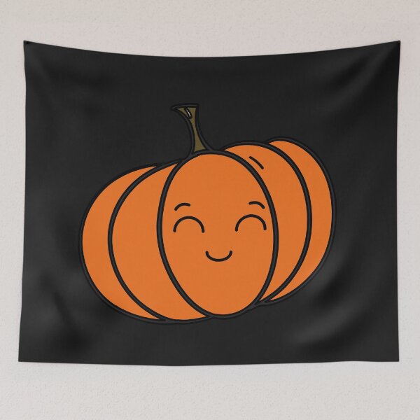 Item preview, Happy Kawaii Pumpkin designed and sold by ProtonProject.